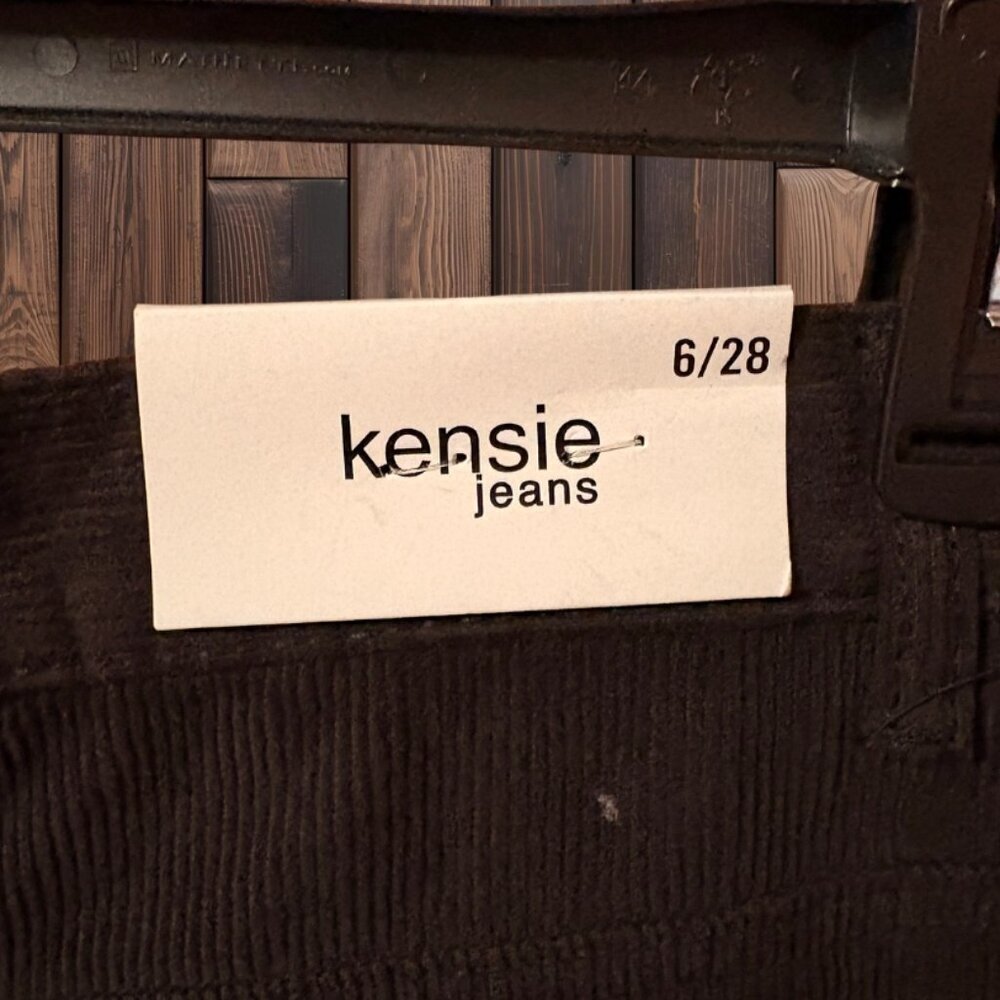 Kensie Black Corduroy Skirt - Picture 3 of 5